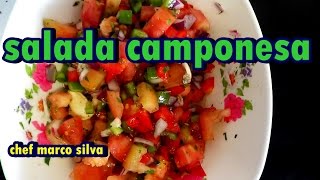 receita de salada a camponesa regime  canal chantilly com chocolate [upl. by Erdah]