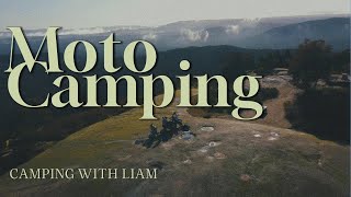 Camping With Liam  Moto Camping  Mt PilotUnderground hut [upl. by Woodman834]