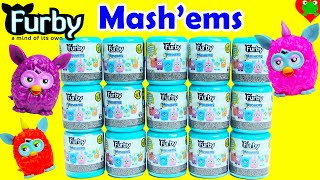 Furby Mashems Full Set Super Squishy Fun [upl. by Nilloc]