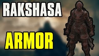 Elden Ring DLC How To Get The Rakshasa Armor Set Insane Damage Booster [upl. by Annirok940]