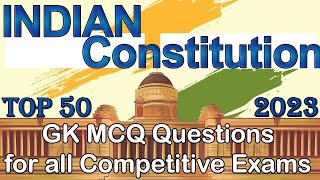 Indian Constitution Question and answers 2023  indianconstitution  constitutionofindia [upl. by Innavoj915]