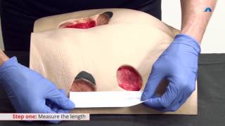 How to Measure a Wound  Measuring Wound Dimensions  Ausmed Education [upl. by Nogam678]