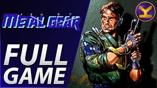 Metal Gear 1987 MSX2  Full Game 100 Complete Walkthrough Gameplay [upl. by Jamie256]