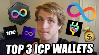 Top 3 wallets for ICP Internet Computer ecosystem wallet reviews [upl. by Ived]