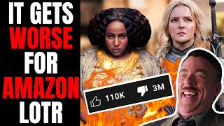 Lord Of The Rings Trailer Hits 3 MILLION Dislikes  DISASTER For Amazons Rings Of Power Series [upl. by Yalcrab906]