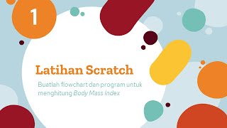 Tutorial Scratch Part 34 Contoh Program 1 Perhitungan BMI [upl. by Labinnah]