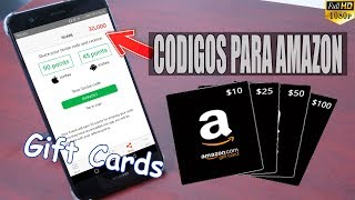 Ganar Tarjetas de Regalo para Amazon y Play Store Gratis Con un Simple Código 2018 [upl. by Rinaldo]