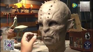 Jordu Schell  Creature Sculpting Timelapse [upl. by Naeruat]