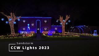 CCW Lights 2023  Sandstorm  Darude [upl. by Ardnuahsal]