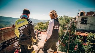 Remy Metailler and Adrien Loron  Urban DH Taxco 2016 [upl. by Nnylimaj]