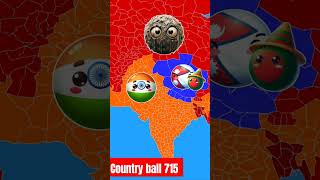 Pakistan amp India Friendship Vs Garbage Monster countryballs countries shortsvideo [upl. by Dyane]