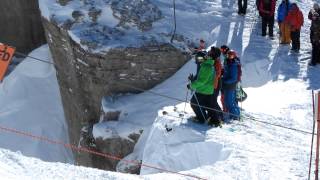 John Spriggs Backflips into Corbets Couloir [upl. by Nylhtac]