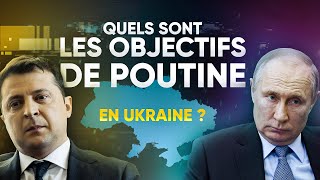 Quels sont les objectifs de Vladimir Poutine en Ukraine   IDRISS ABERKANE [upl. by Quinton]