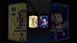 Raya Vs Ramsdale Fifa Mobile Cards fifa24 fifa fifamobile fifarenderz [upl. by Albric]