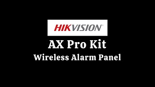 Hikvision AX Pro Alarm Kit  Wireless Security Alarm Panel  Servius Infotech [upl. by Tobiah]