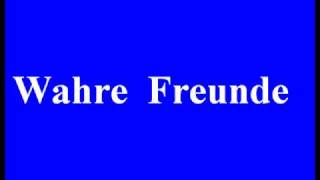 Wahre Freunde [upl. by Adraynek]