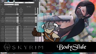 Skyrim  Adding your bodyslide to armors Tutorial [upl. by Atnovart]