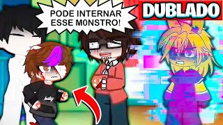 O PASSADO DO GLITCHTRAPVINCENT 3  FAMILIA AFTON  DUBLADO   MINI FILME GACHA CLUB [upl. by Guttery2]