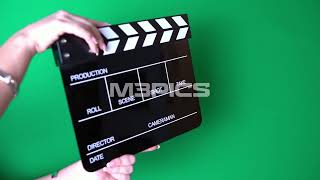 Green Screen Clapperboard Footage [upl. by Aurie445]