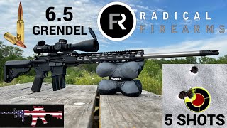 Radical Firearms 65 Grendel  MAY SHOCK YOU [upl. by Enelahs]