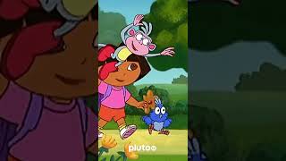 ¿A dónde vamos Al arbolito azúl 🐦  Dora La Exploradora  Pluto TV shorts [upl. by Mychael]