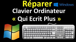 REPARER TOUCHE DU CLAVIER PC QUI ECRIT PLUS DANS WINDOWS 1011 [upl. by Aissela]