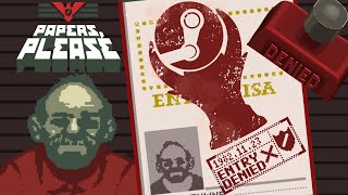 El platino mas xenófobo que existe  Papers Please [upl. by Domineca]