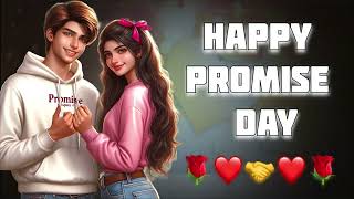 Happy Promise day 🤝🌹shayari  11 February Promise Day Shayari status  promise day love shayari [upl. by Sonnnie]