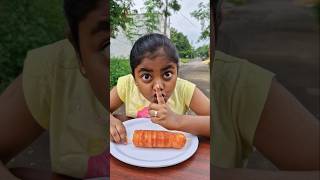 Giant EGG Roll 🥚😱TomampJerry 🤣DiyaIshwarya shorts viralvideo [upl. by Ahsilra241]