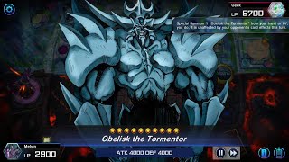 Incredible win with Obelisk deck  Breaking Ruin God  Fist of Fate combo YuGiOh Master Duel [upl. by Haelhsa382]