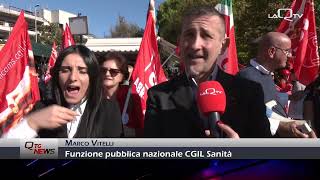 Pescara CGIL in difesa della sanità pubblica [upl. by Anoel]