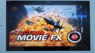 Action Movie FX  Effects Demo iPhoneiPad App [upl. by Seiter]