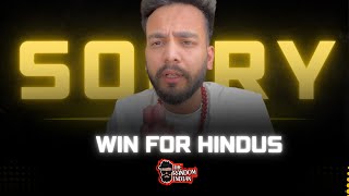 Finally Hindus Won  ElvishYadavVlogs Apologised 🚩 Jai Shree Ram [upl. by Ylrehs]