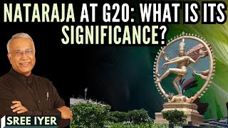 Nataraja statue at G20 • What has changed in Nataraja in 1000 years • What does it signify [upl. by Geilich]