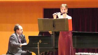 Meghan Naxer Rautavaara Concerto for Flutes Op 69 quotDances with the Windsquot mvt 2 [upl. by Avihs200]