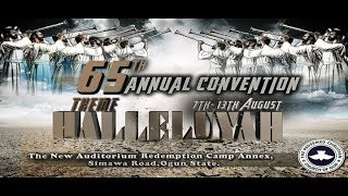 DAY 2 EVENING SESSION  WELCOME SERVICE  RCCG 65TH ANNUAL CONVENTION 2017  HALLELUJAH [upl. by Zinck]