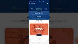 OnMyWay App 26791 In The First Month GET PAID FOR SAFE DRIVING Link Below [upl. by Eanahs]