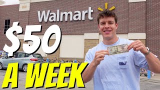 50 BULKING ON A BUDGET  Weekly Grocery Haul To Build Muscle [upl. by Colvert]