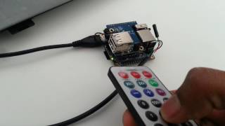 Orange Pi Zero InfraRed remote control with LIRC and Python [upl. by Ylrebmik33]