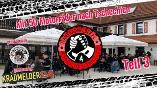 Traumhafte Motorrad Strecken  Kradmelder24 Treffen 2023  Die Tour 1  Tag 3 [upl. by Sal336]