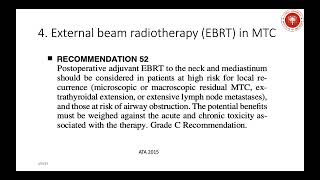 Medullary Ca Thyroid DR Vimmi Gaitam2023 04 06 [upl. by Lerrad]