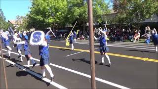 The Benicia Panthers Marching Band at the 2024 Franklin Invitational Band Review [upl. by Ettegdirb]