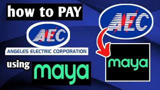 HOW TO PAY ANGELES ELECTRIC USING MAYA APP  MAYA BILLS PAYMENT [upl. by Notned]