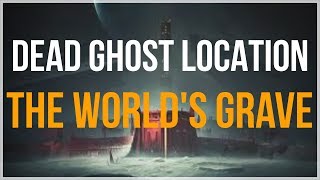 Destiny 2  Dead Ghost Location The Worlds Grave  Shadowkeep [upl. by Yenohtna274]