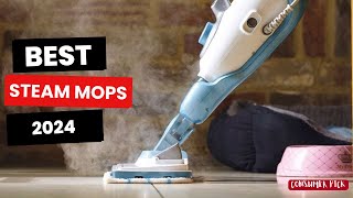 Best Steam Mops 2024  Steam Clean Like a Pro [upl. by Ynabe]