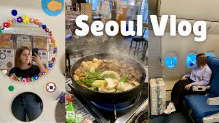 Seoul Vlog Seoul Cafe Hopping amp Foodie Day Dongdaemun and Catching Up with Friends Part I [upl. by Elades1]