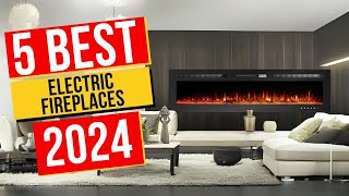 Best Electric Fireplaces In 2024  Top 5 Electric Fireplaces [upl. by Aldas]