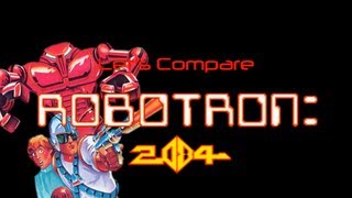 Lets Compare  Robotron  REMAKE [upl. by Dnomed]