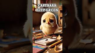 capybara giúp gà conreviewphim [upl. by Nnaytsirk]