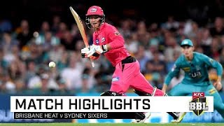 Sixers cash in as Heat batting woes continue  KFC BBL09 [upl. by Azilem618]